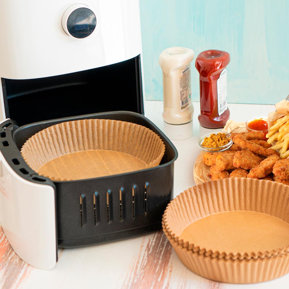 Molde Papel Siliconado Redondo AirFryer Ø 20 x 4,5 cm – Partylosophy by Oh  Yeah!