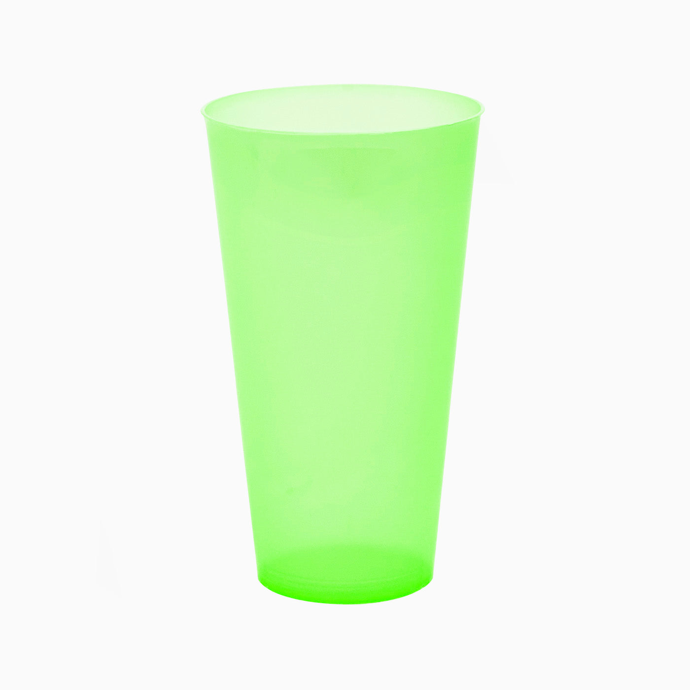 Vaso Cocktail Flúor Verde / Pack 4 uds