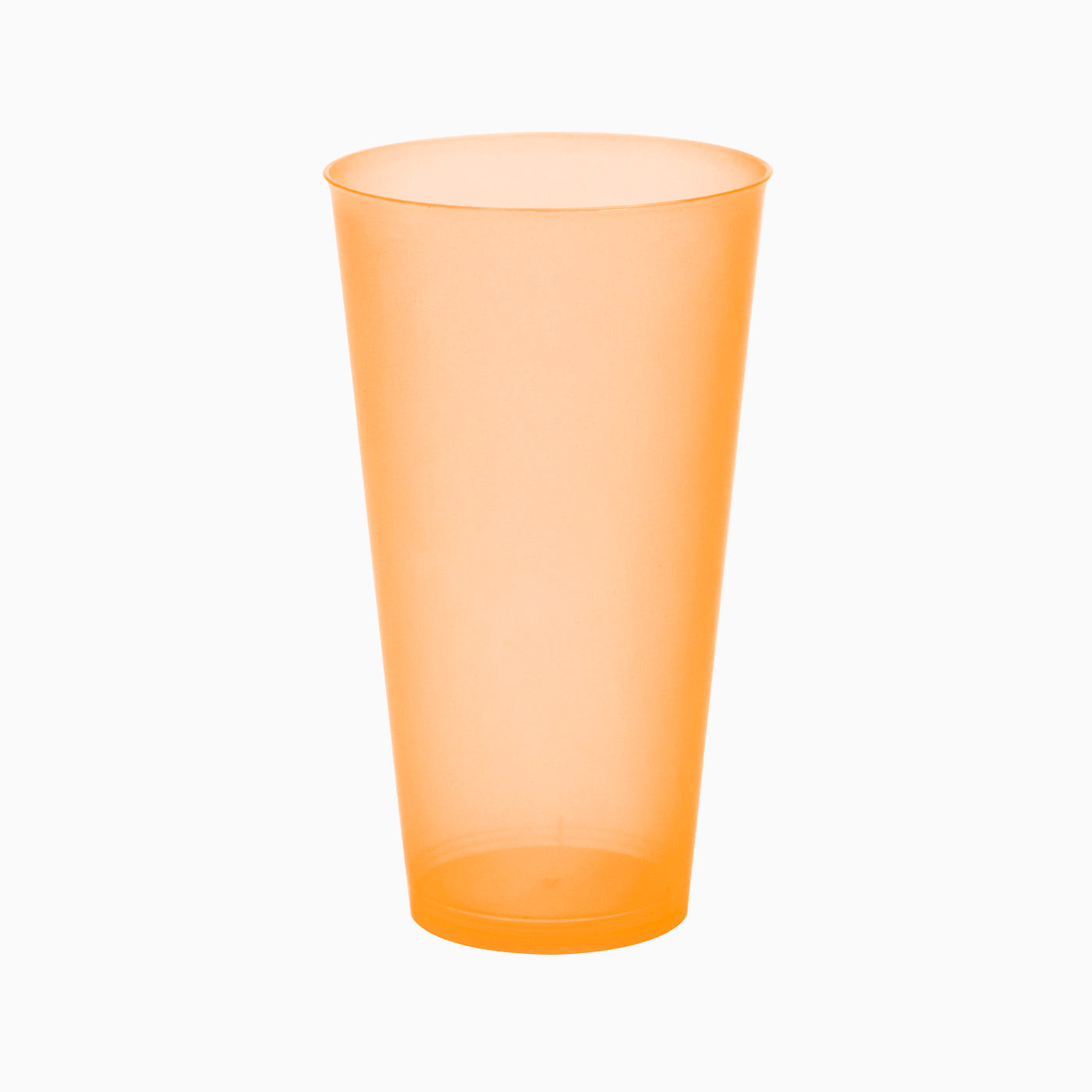 Vaso Cocktail Flúor Naranja / Pack 4 uds