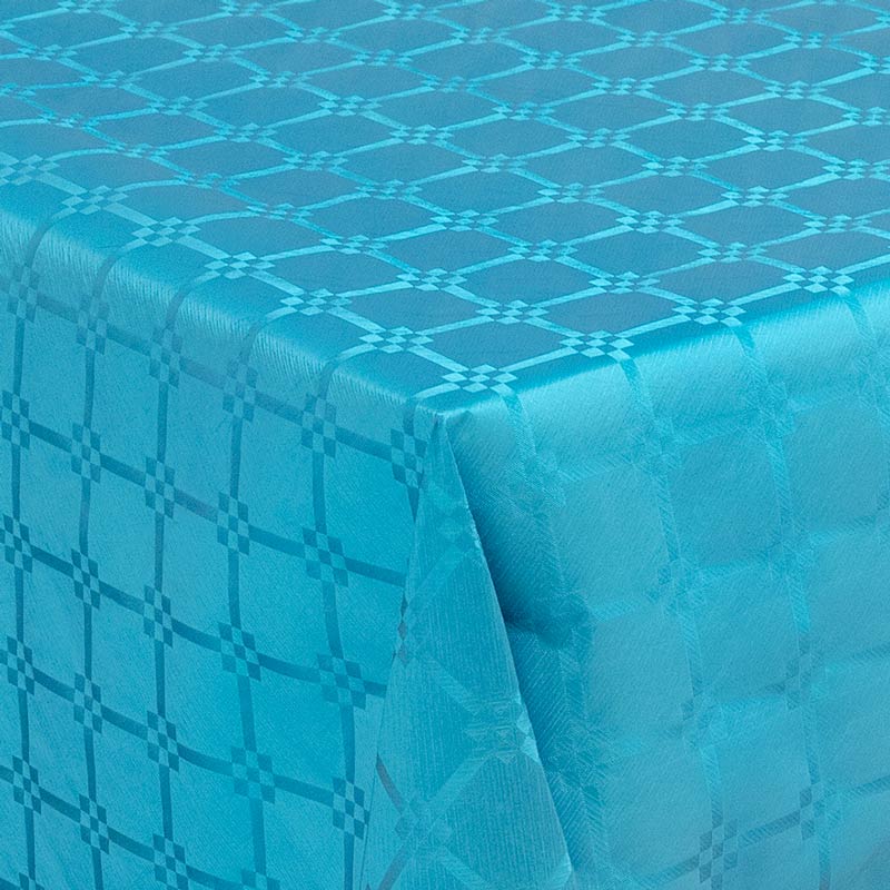 Rollo Mantel Impermeable Metalizado Azul 120 x 250 cm