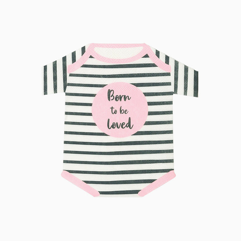 Servilletas Body "Born to be Loved" / Pack 16 uds